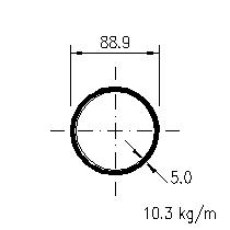 88.9x5.0CHS